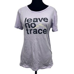 Columbia Womens‎ Short Sleeve Leave No Trace Performance Tshirt Violet Medium